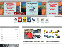 Tablet Screenshot of islandparts.com